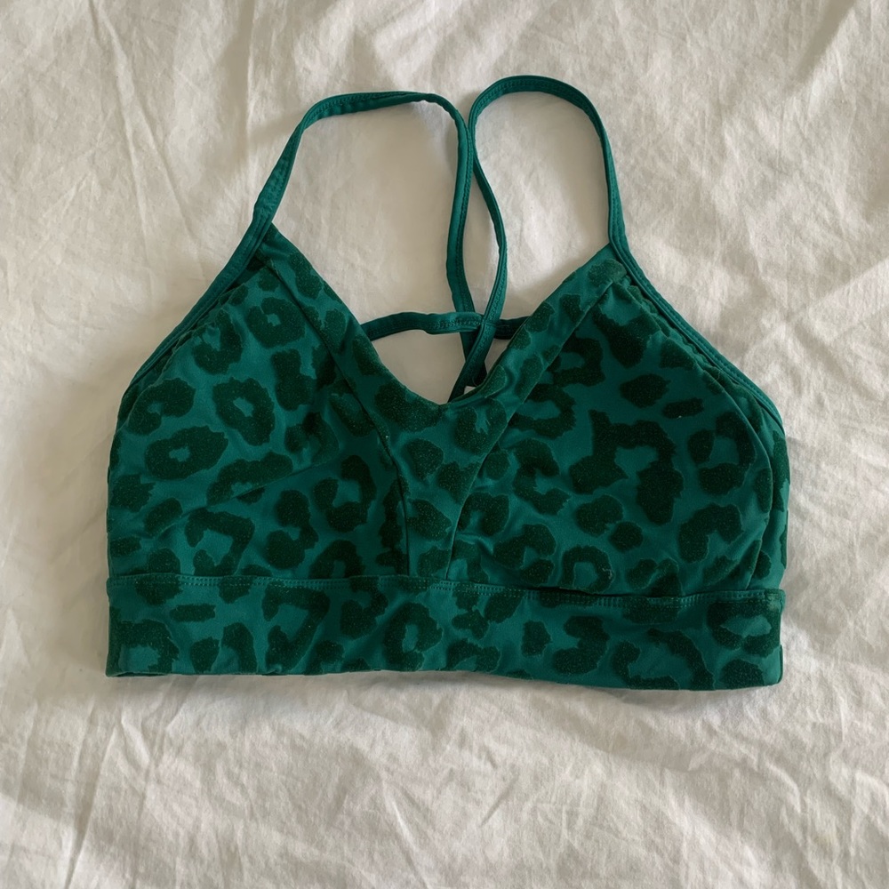 Balance Athletica Lux Panther Bra-Green